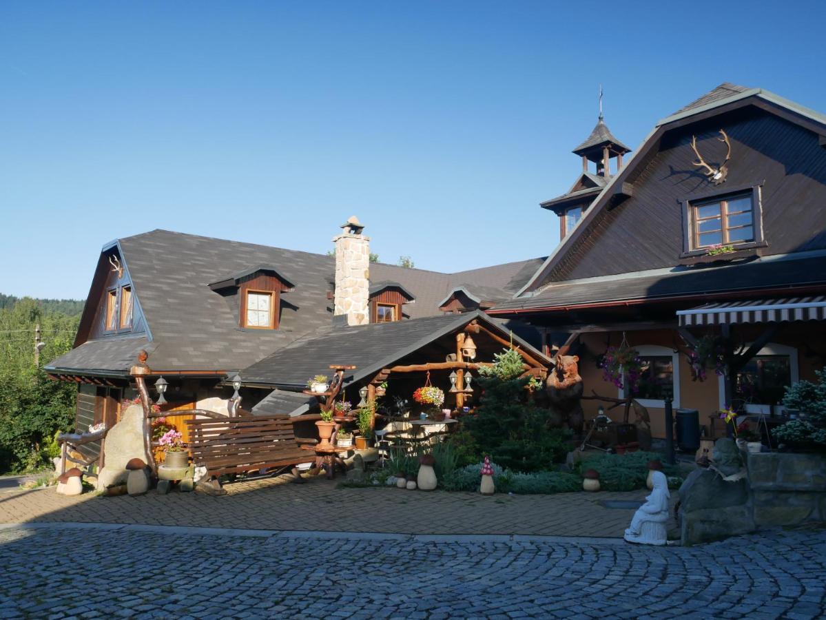Penzion Obora Prostřední Bečva Exteriér fotografie